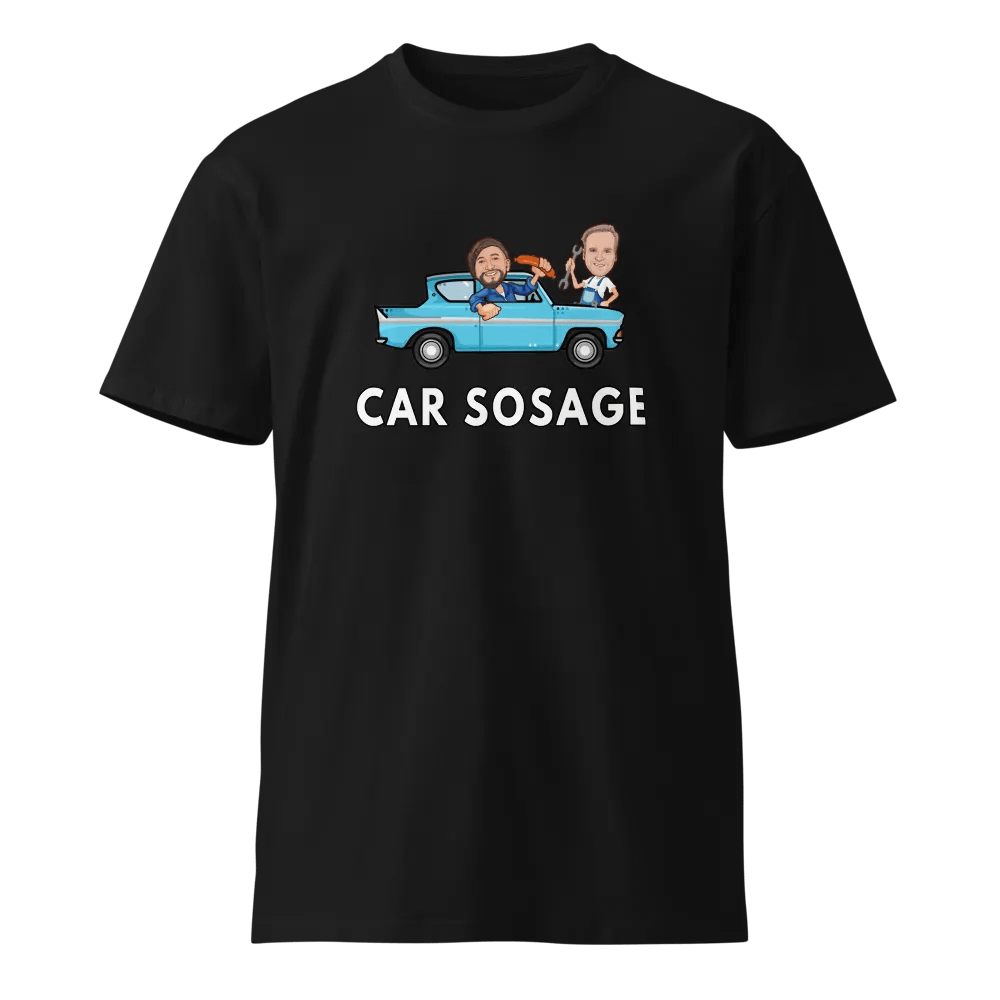 Car Sosage T-shirt 105 Unisex Premium T-shirt product image (1)