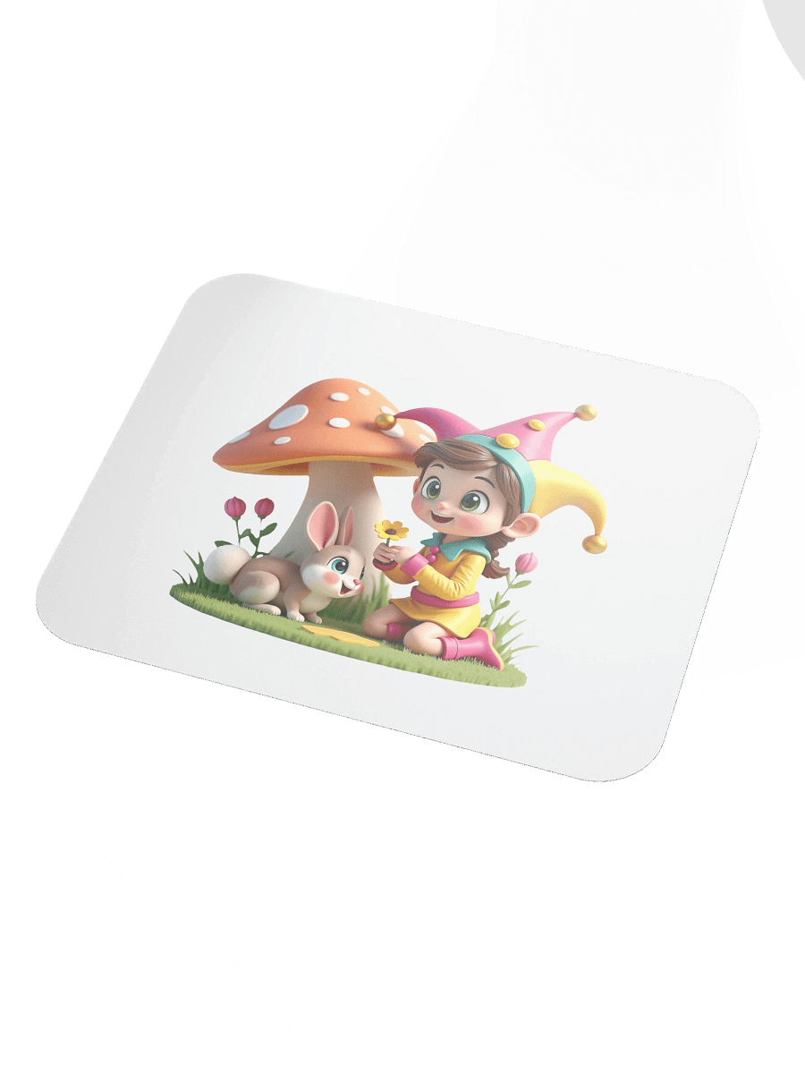 🐰 JessyJesty Bunny Classic Mouse Pad – Whimsical Joy for Your Workspace product image (3)