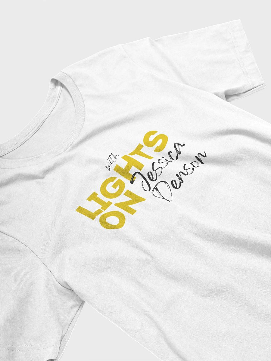 Lights On T-Shirt - White product image (3)