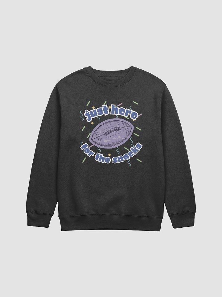 Just Here for the Snacks Crewneck Sweatshirt product image (7)