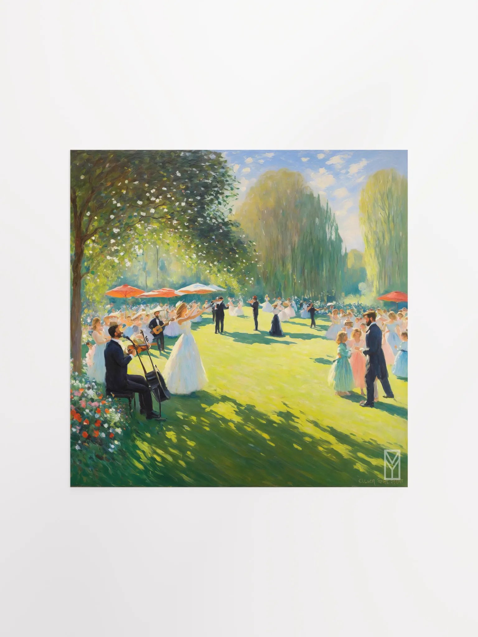 Poster Glow of the Tour: An Impressionist Interpretation product image (1)