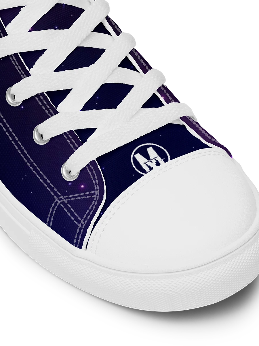 Grape Galaxy Quest - Women's High Tops | #MadeByMELO product image (4)