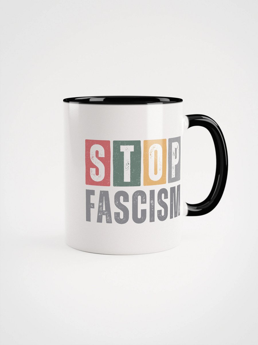 Stop Fascism Mug - Being Liberal product image (2)