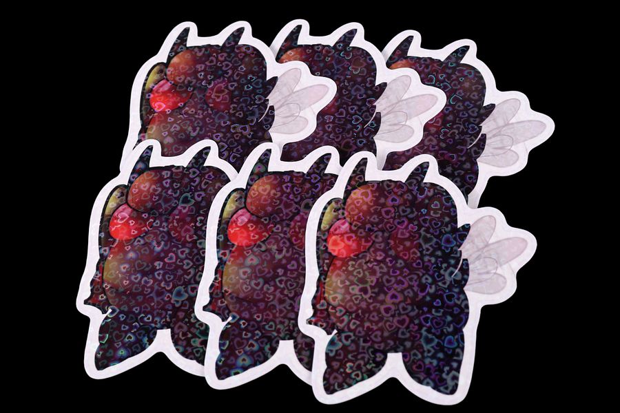 Looted Tater Holographic Sticker product image (3)