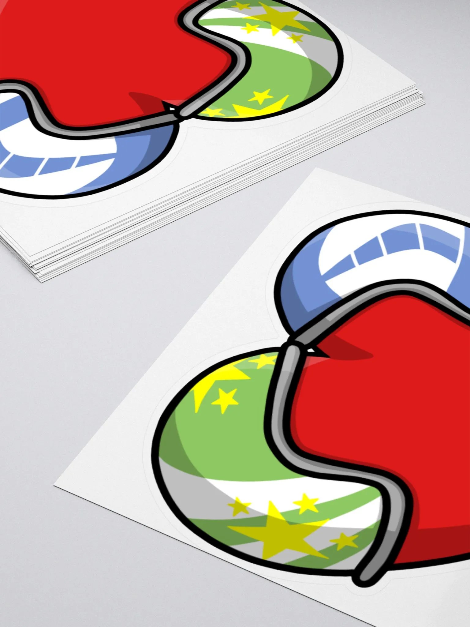 Hear Helmet Kiss-Cut Stickers product image (10)