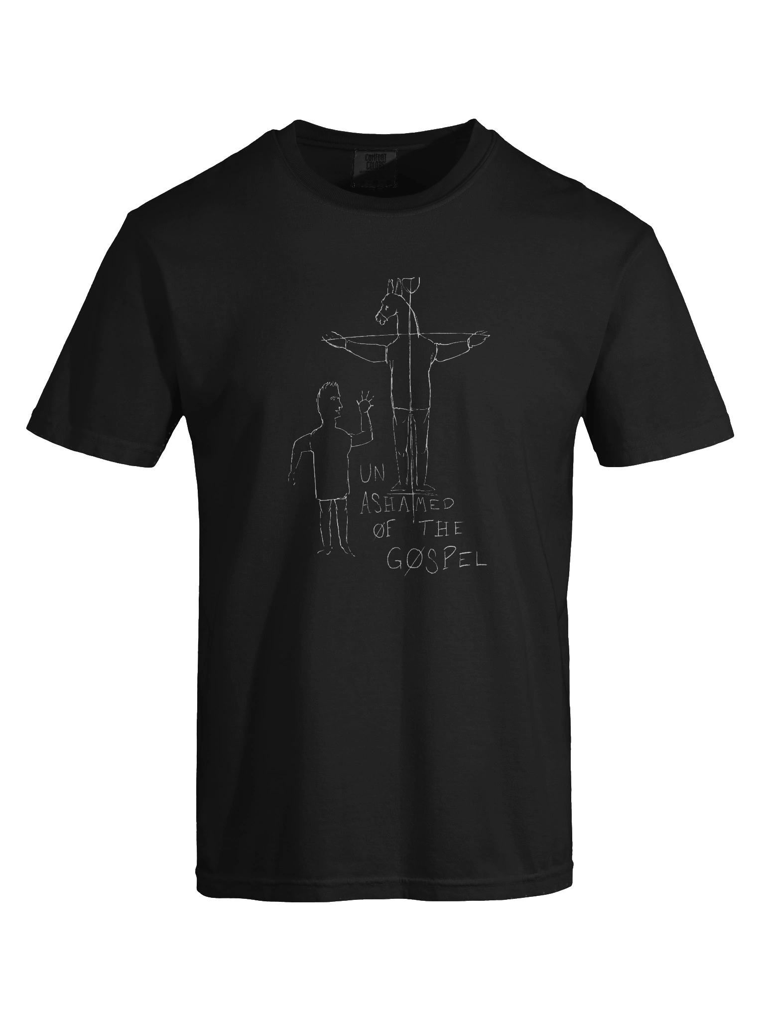 Unashamed Alexamenos T-shirt product image (33)
