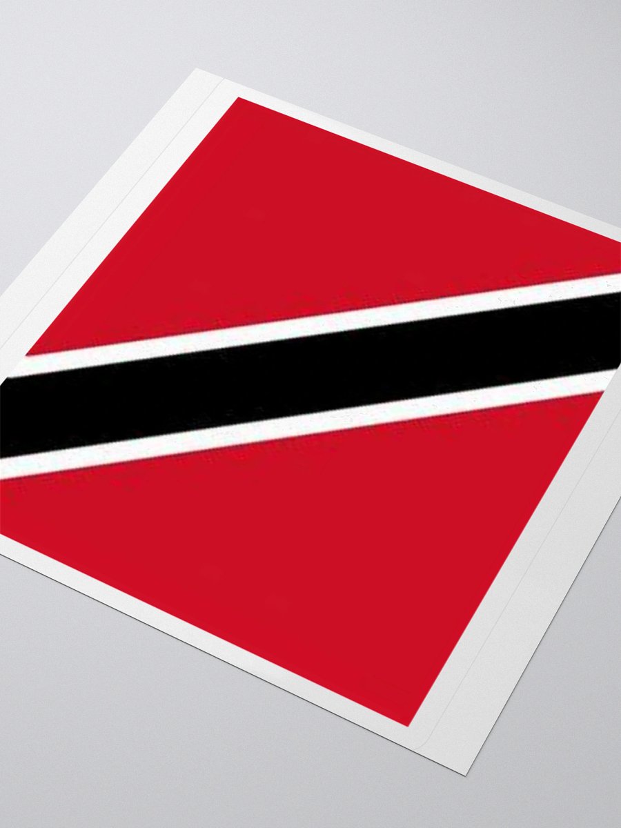 Trinidad and Tobago Flag Sticker - Premium Vinyl Design for National Pride product image (3)