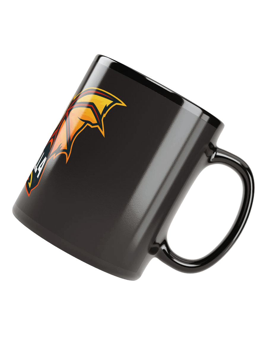 Glossy Black Mug - L1L_F3LL4 product image (4)