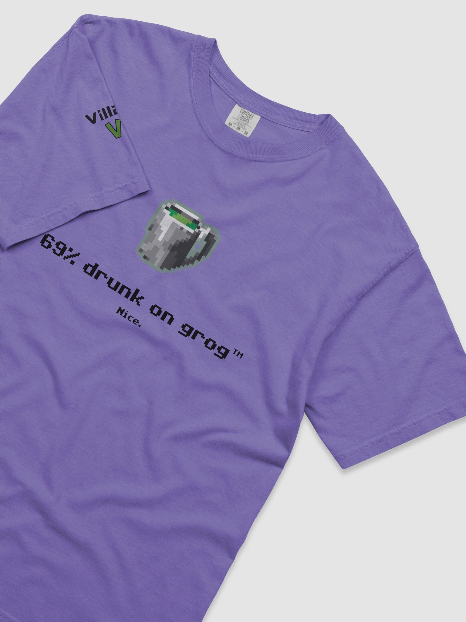 Villainy VS 69 Percent Grog Tee (Light) product image (5)