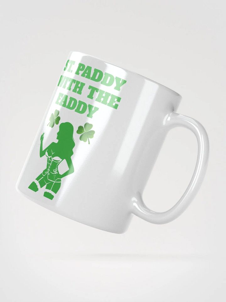 St. Paddy With The Faddy St. Patrick's Day White Mug product image (5)