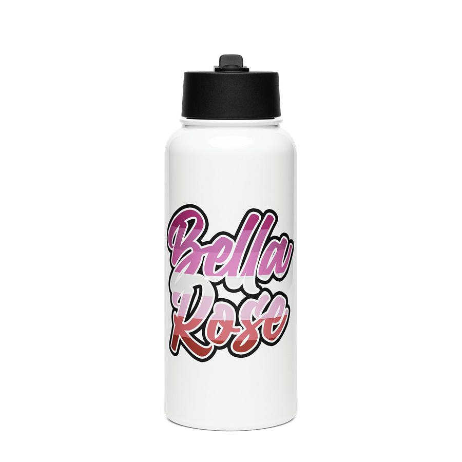 Bella Rose Lesbian Pride Water Bottle product image (1)