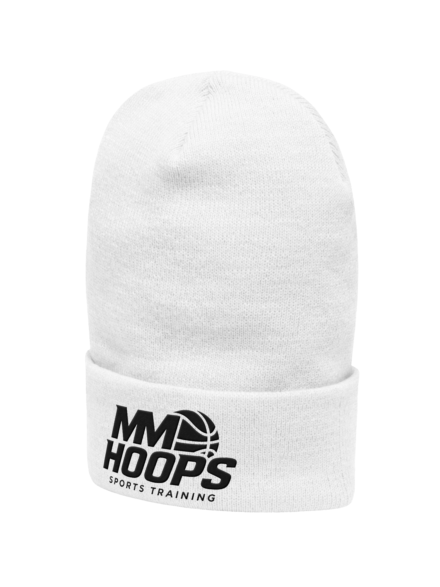 MM Hoops White Beanie product image (2)