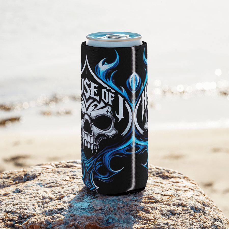 House of J Logo Can Cooler product image (17)