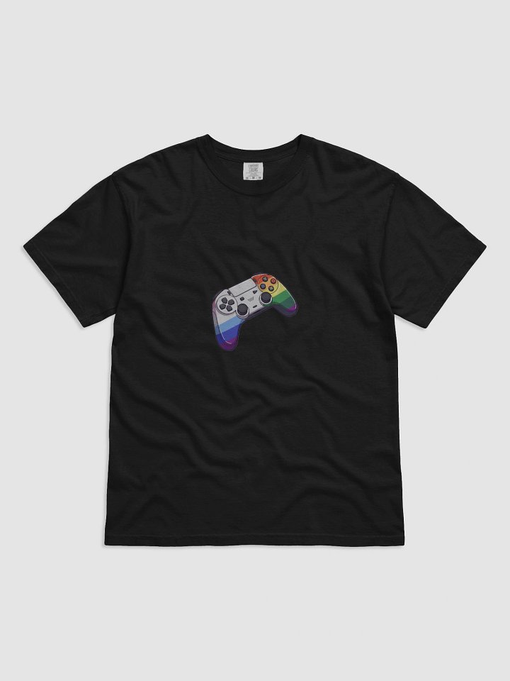 Rainbow Pride and Transgender Flag Video Game Controller T-Shirt product image (1)
