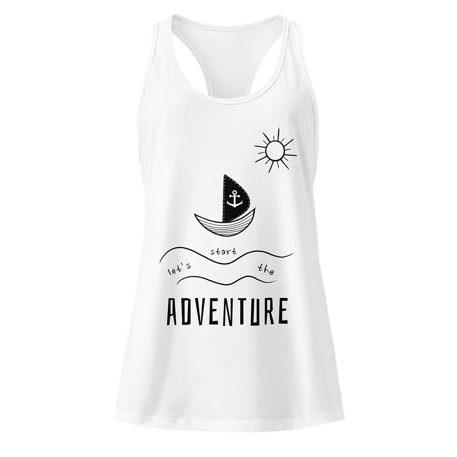 Galactic Blossom Racerback Tank product image (21)