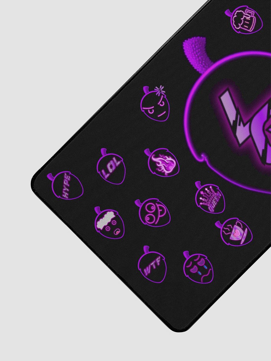 Emote Desk Mat Black product image (3)