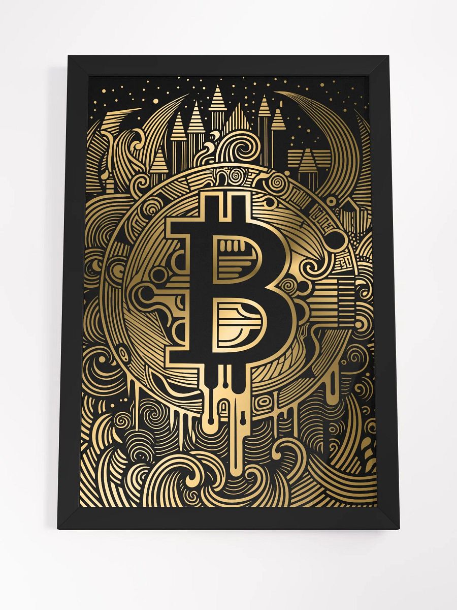 Bitcoin - What goes up must come down (gold) product image (4)