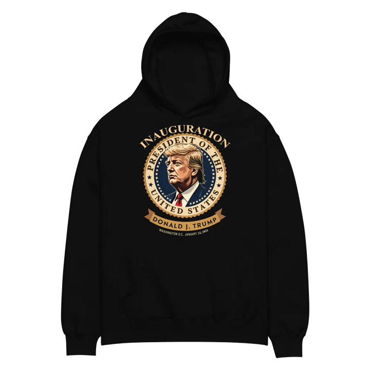 Donald J. Trump Presidential Inauguration Oversized Hoodie product image (4)