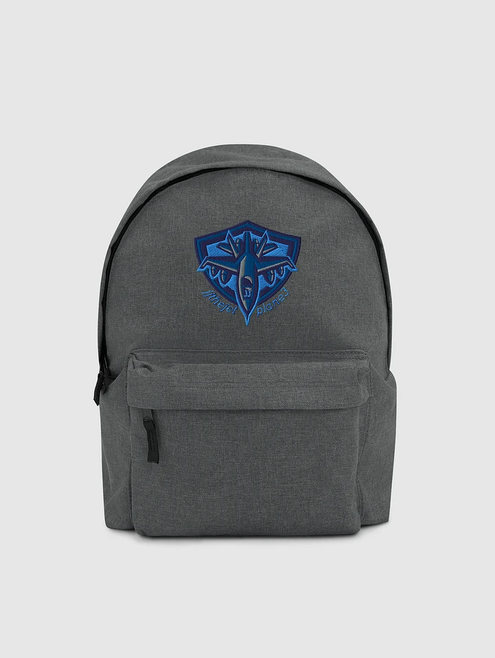JJ's Embroidered Backpack w/ Blue Emblem product image (1)
