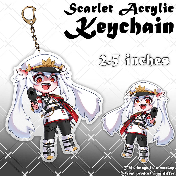 Scarlet PewPew Keychain [PREORDER] product image (1)