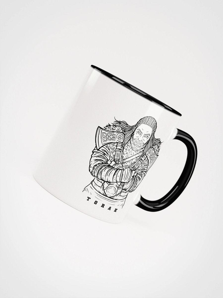 "Black Character" White Coffee Mug With Colour product image (4)