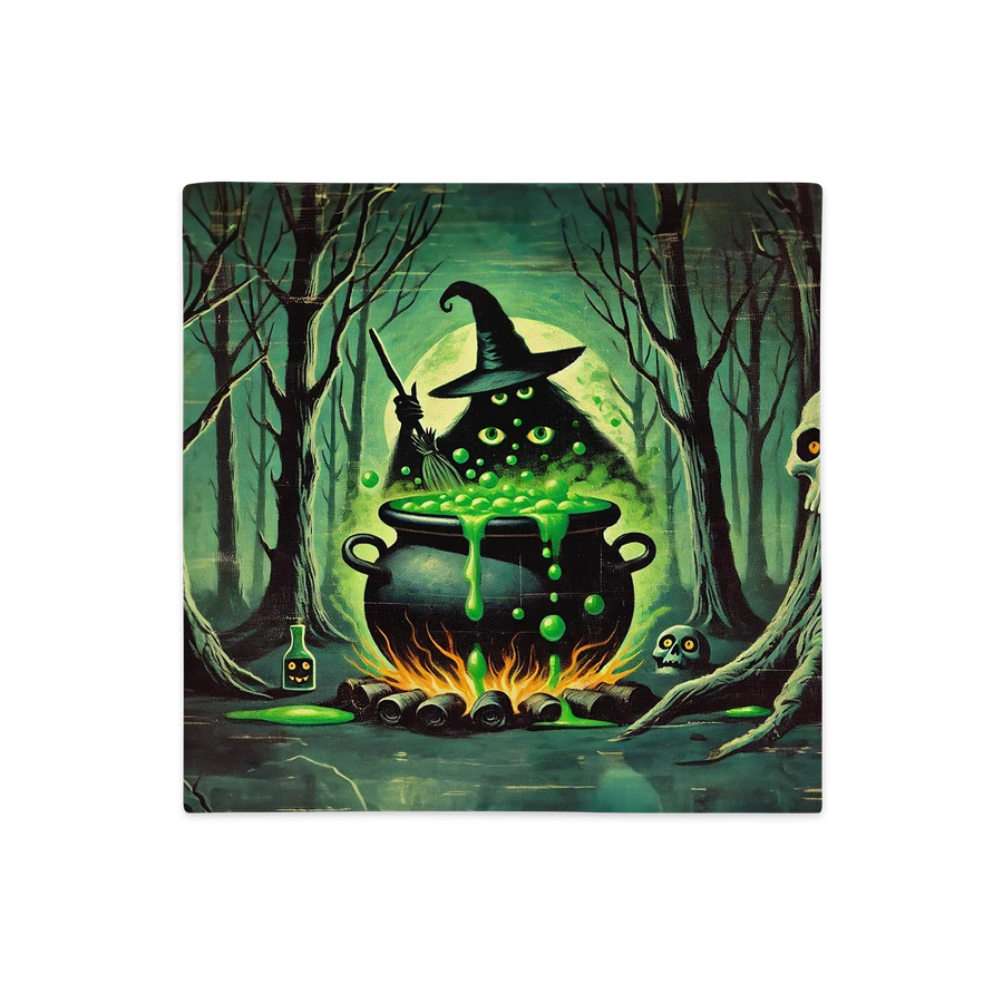 Cauldron Monster Premium Pillow Case product image (5)