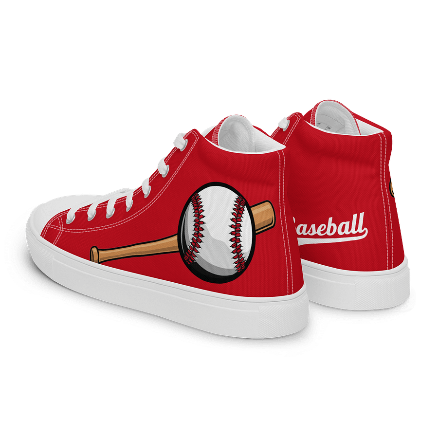Retro Swing Baseball Canvas Sneakers product image (5)