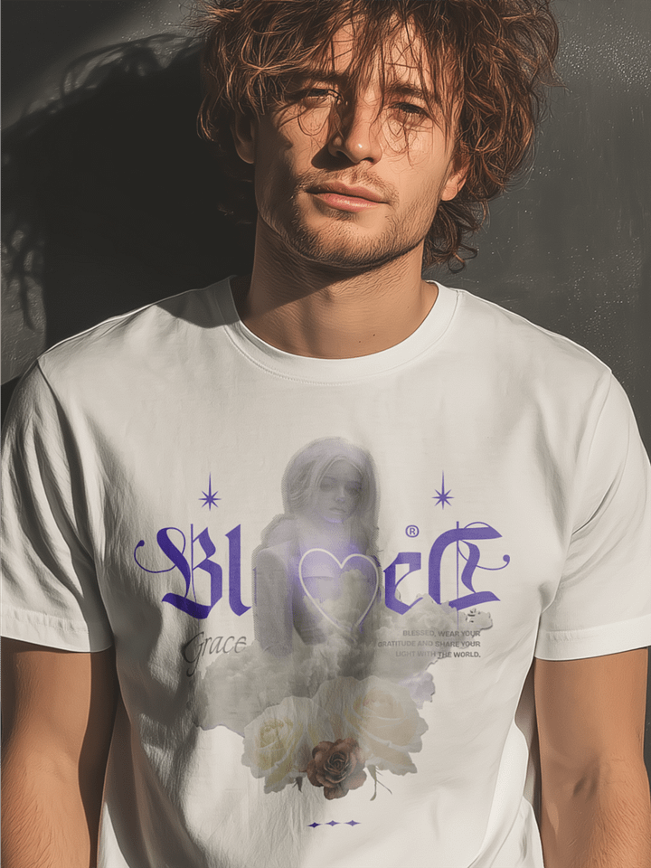Ethereal Neon Heart T Shirt Gothic Fantasy Graphic product image (1)