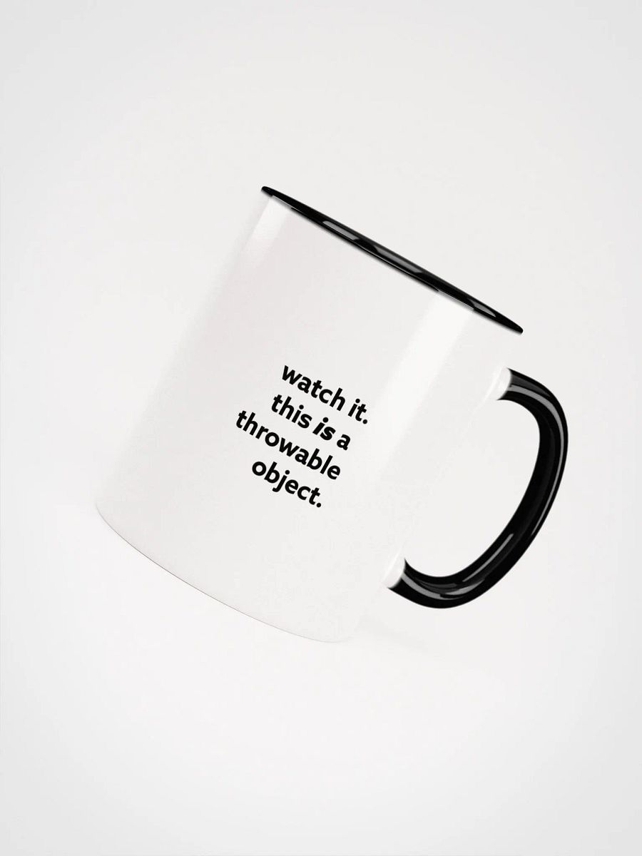 Probable Weapon Mug, black product image (4)