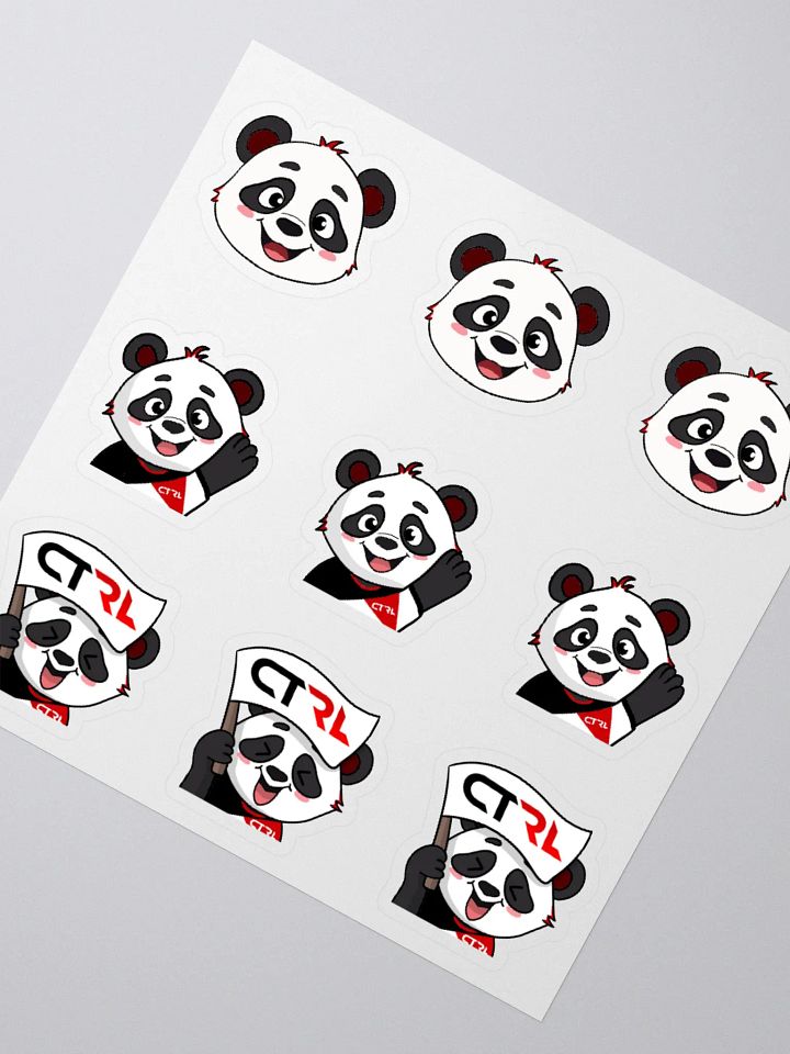 CTRL Shift Kiss Cut Stickers product image (2)
