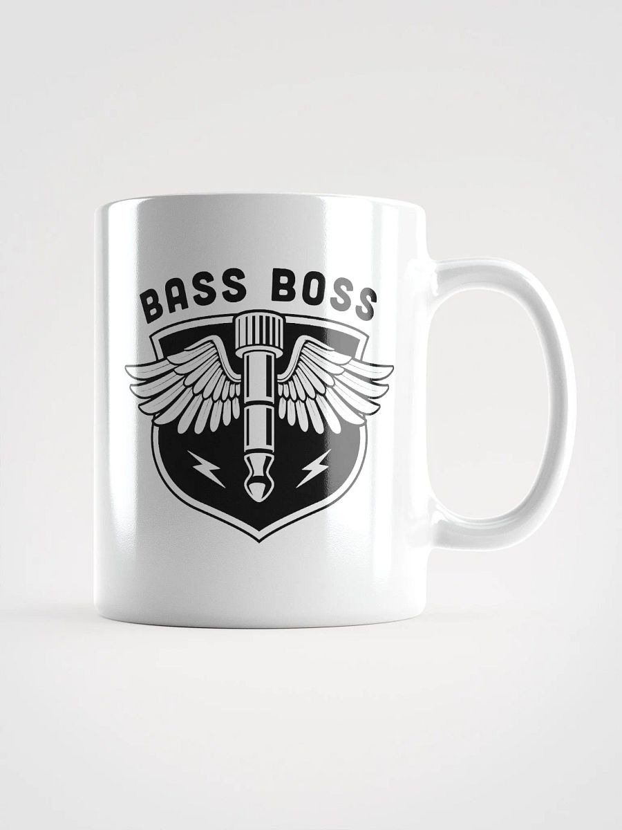 Bass Boss Coffee Mug: Perfect Gift for Music Enthusiasts product image (1)
