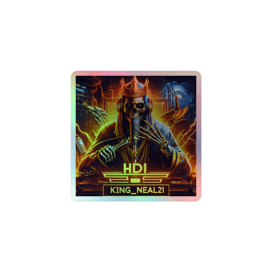 HDI King Neal - Holographic Sticker product image (1)