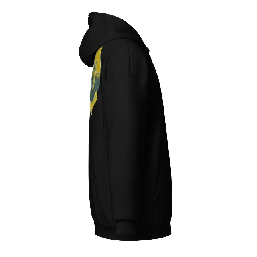 Twin anchor yellow Mount Rainier Marshall Foss Zip Hoodie product image (4)