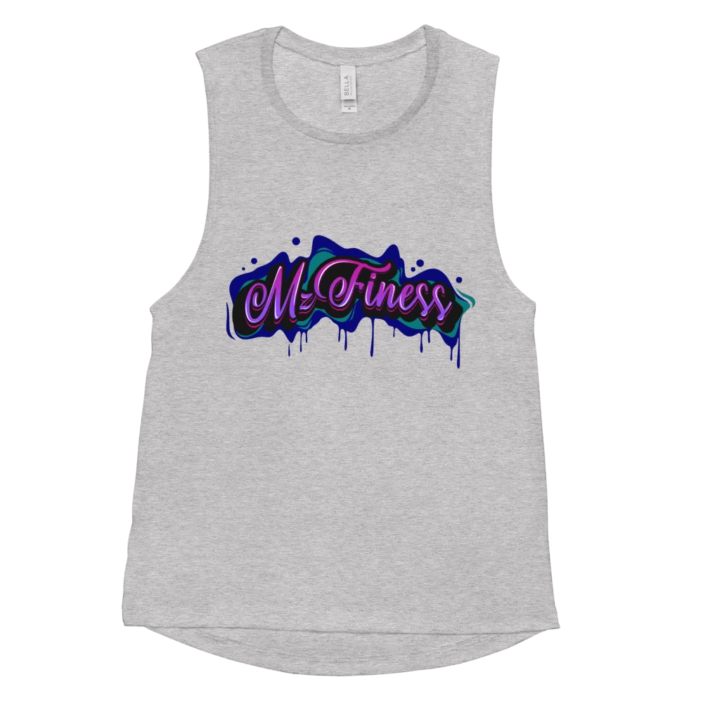Neon Glow MzFiness Logo Tank product image (11)