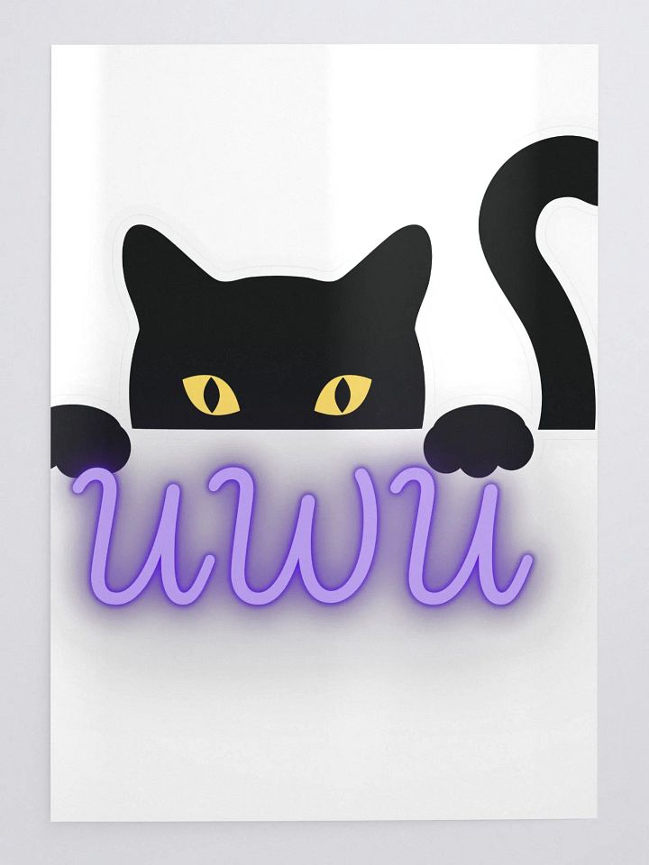 UWU (Kiss Cut Sticker Sheet with Background). product image (1)