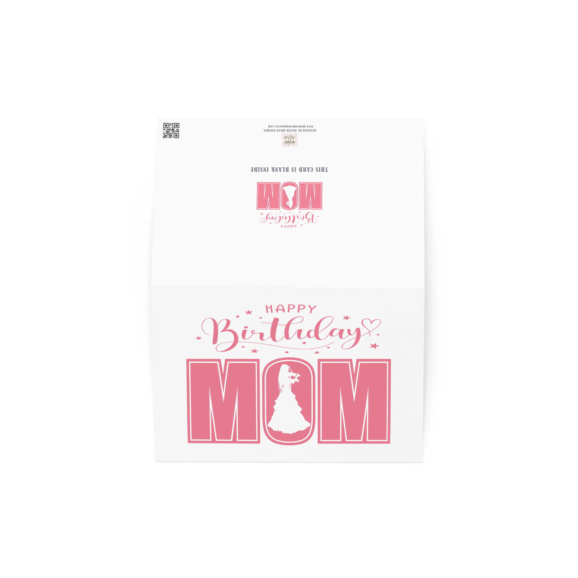 Pink Violin Mom Happy Birthday Card product image (3)