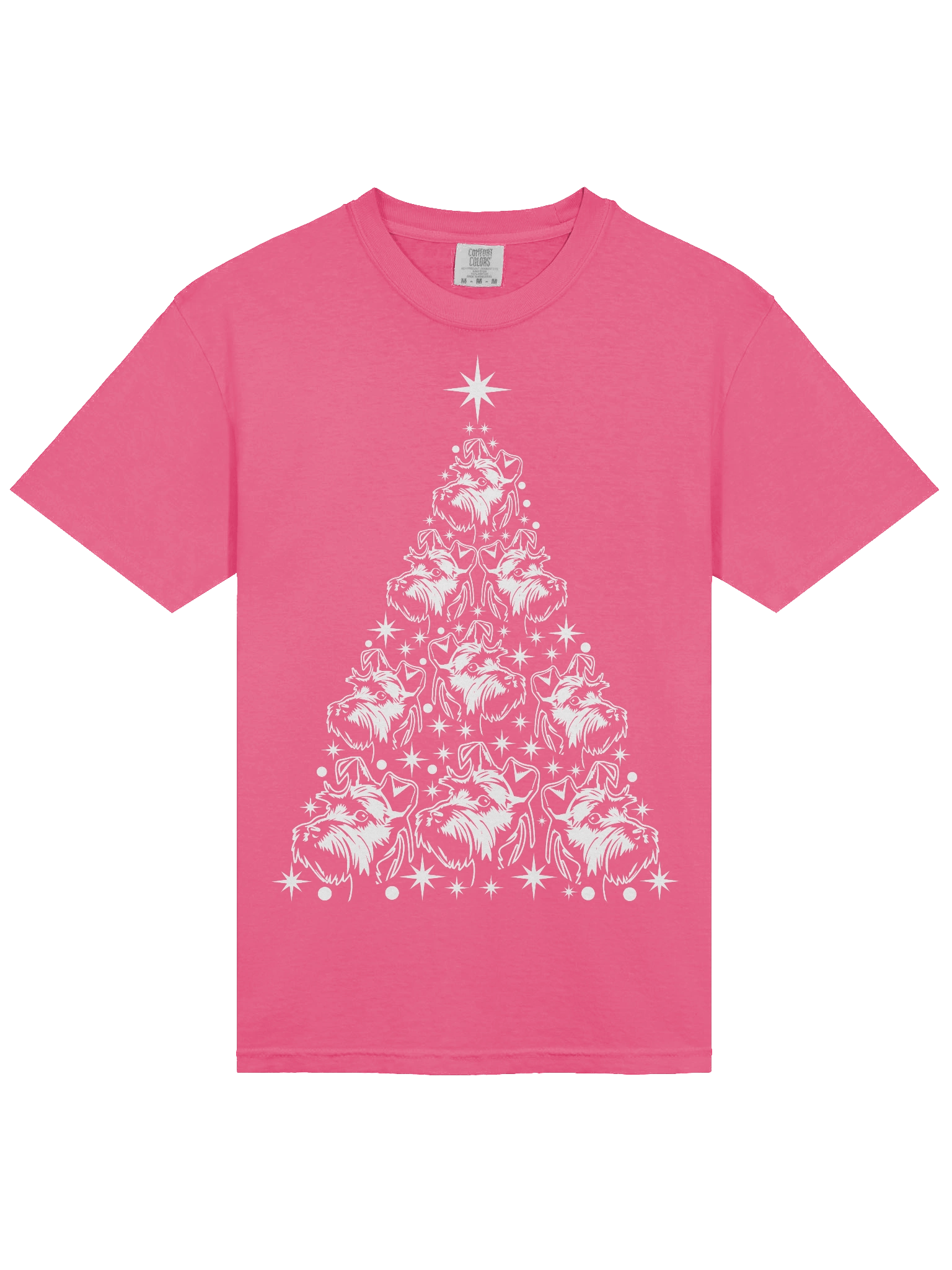 Wire Fox Terrier Christmas Tree T-Shirt product image (5)