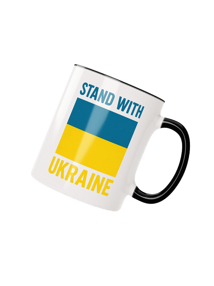 Stand with Ukraine Ceramic Mug product image (4)