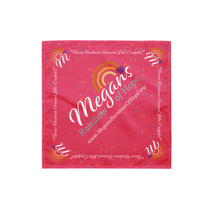 Pink Confetti Bandana product image (1)