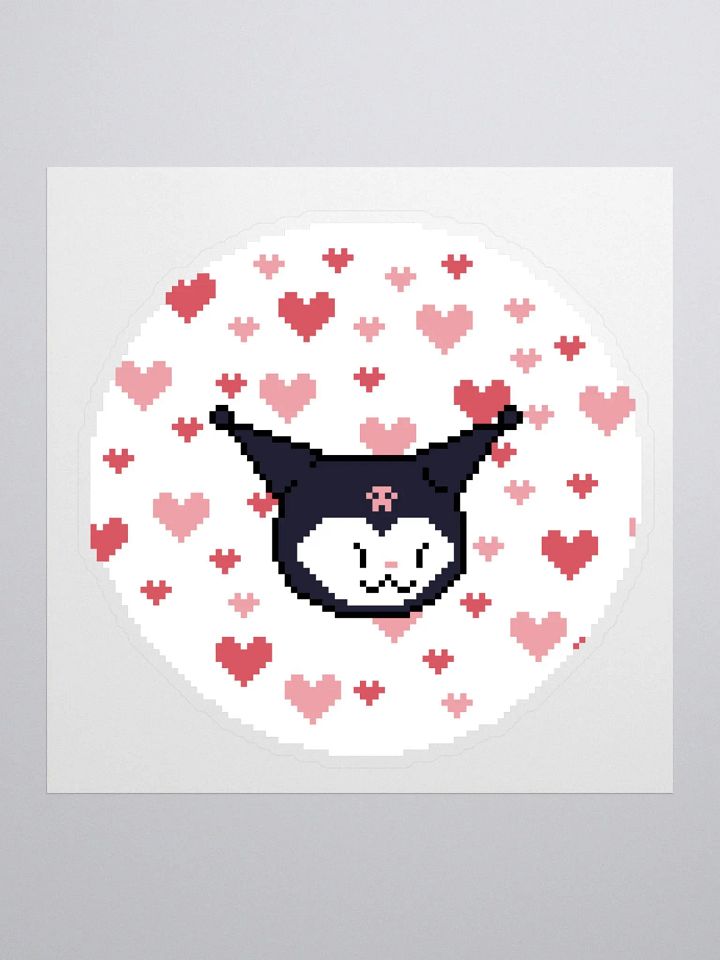 Kuromi Valentines Sticker product image (3)