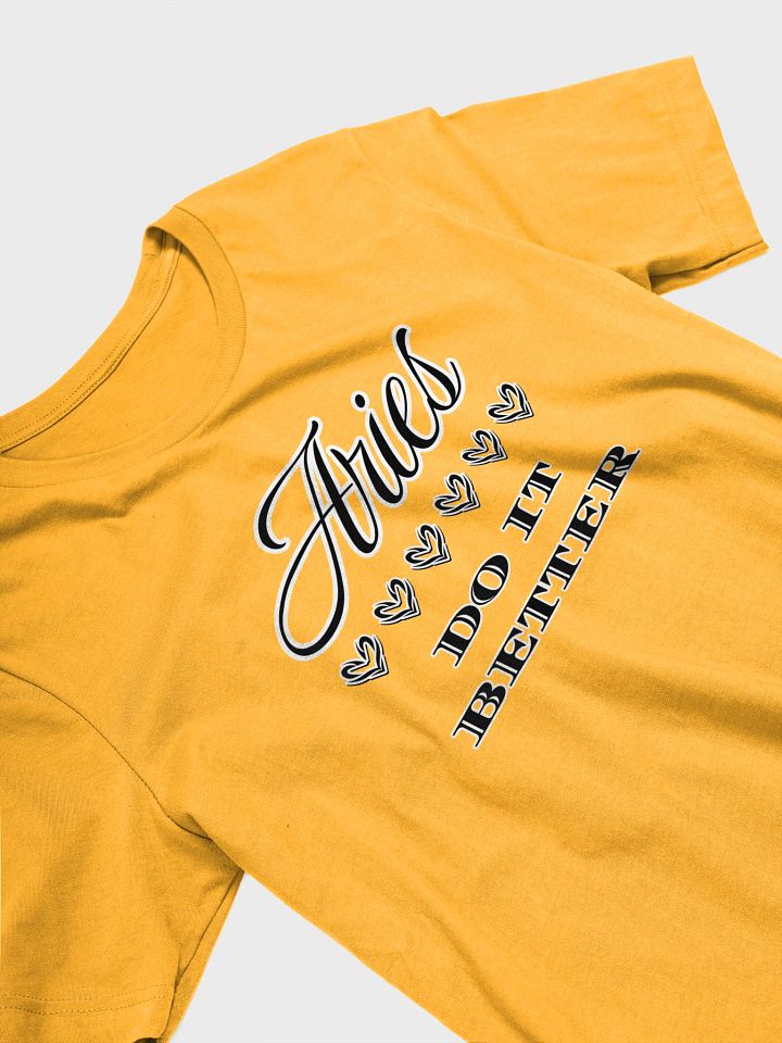 Aries Do It Better Heart T-Shirt product image (23)