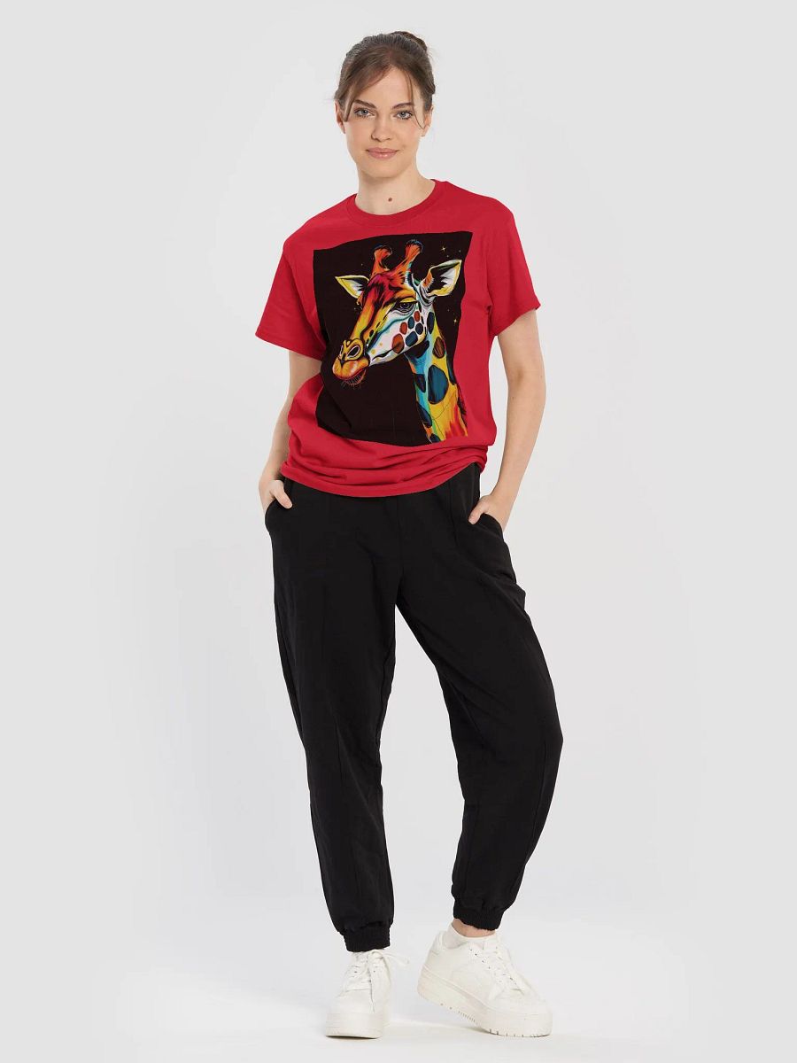 Loving Eyes, Giraffe Streetwear Vibes Tee product image (5)
