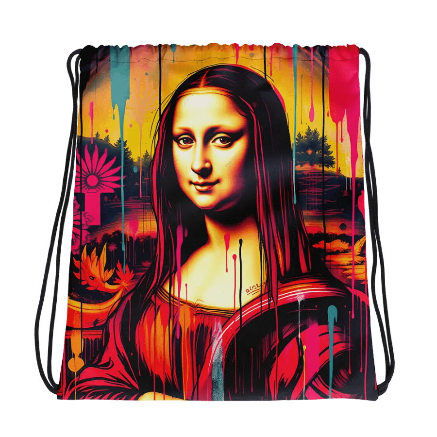 familliar? Drawstring Backpack product image (1)