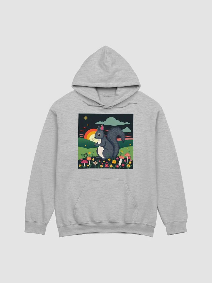 Whimsical Sunset Squirrel Hoodie product image (1)