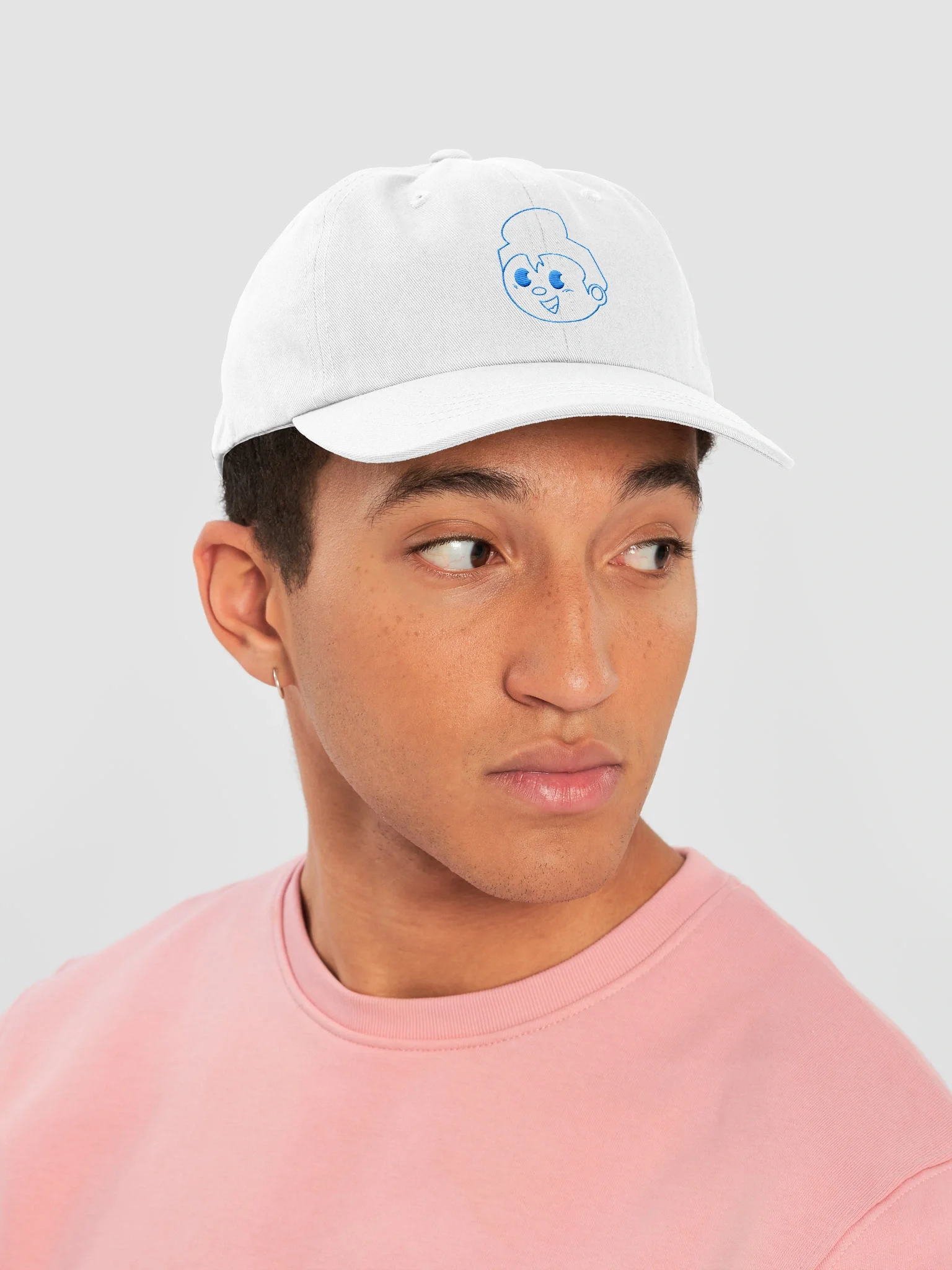 MARUMON HUMAN FORM DAD HAT BLUE product image (12)