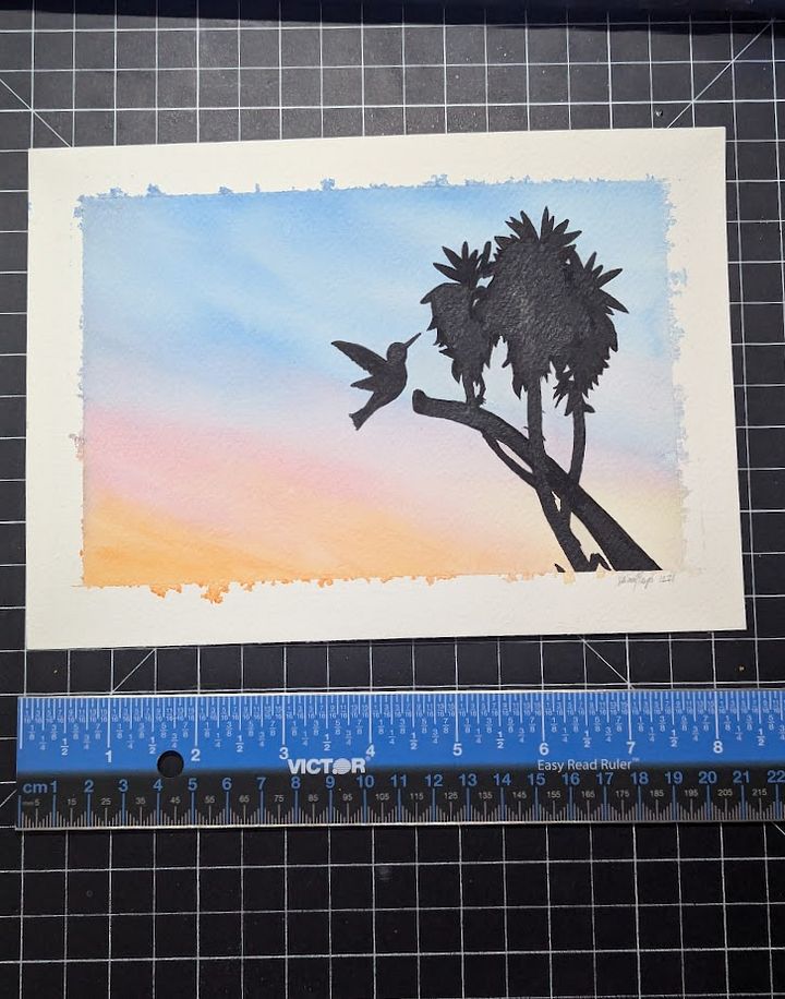 Original Art - Hummingbird Morning product image (1)