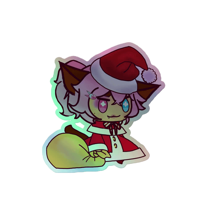 Padoru Chibeann (holographic sticker) product image (2)