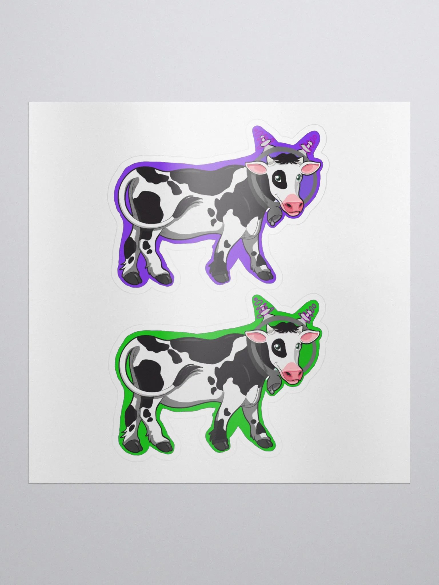 Space Cow Sticker product image (1)