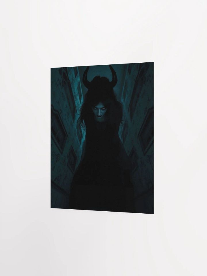 Shadowed Horns Matte Poster product image (1)