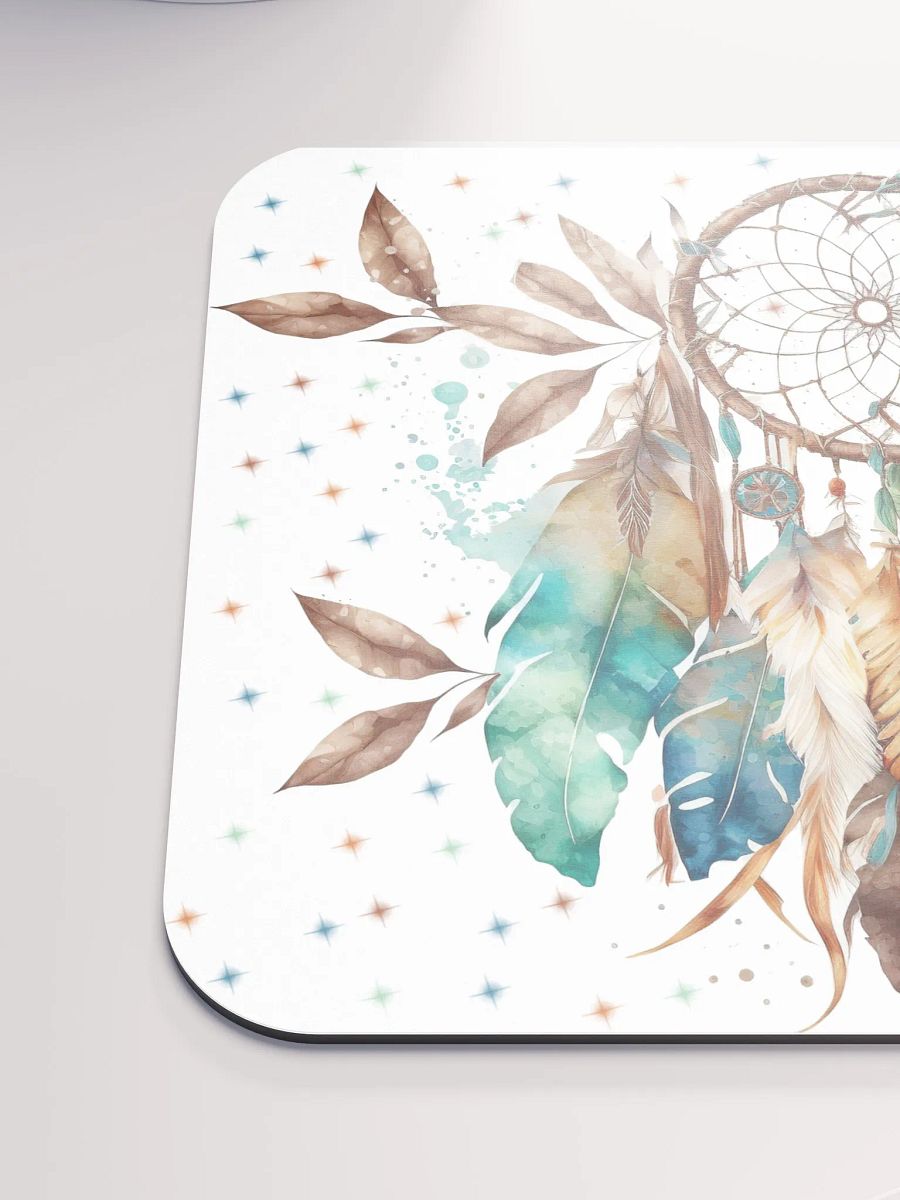 An Neutral Color Dream Catcher Mousepad product image (6)